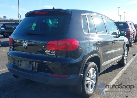 2013 Volkswagen Tiguan S из США, поврежденный, VIN WVGBV7AX5DW530235